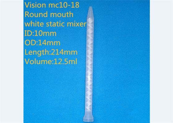 Vmc10-18 は混合の接着剤のための PP/Pom の静的なミキサーのノズルを平方します