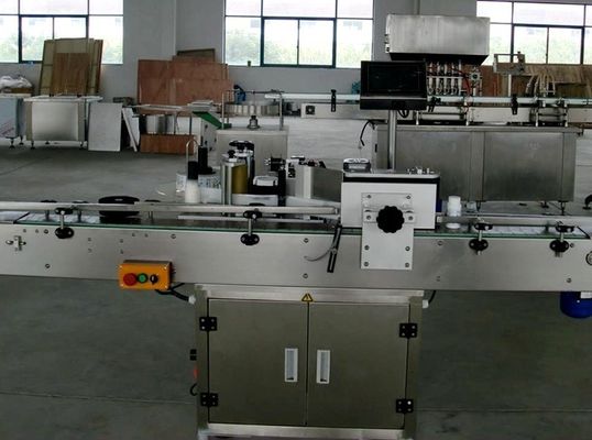 1 台の側面の自動分類機械プラスチック Botlle のステッカー ディスペンサー機械