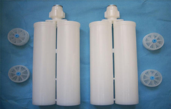 PE 600ml の 1:1 の密封剤、AB の接着剤およびシリコーンのための二重分配のコーキングのカートリッジ