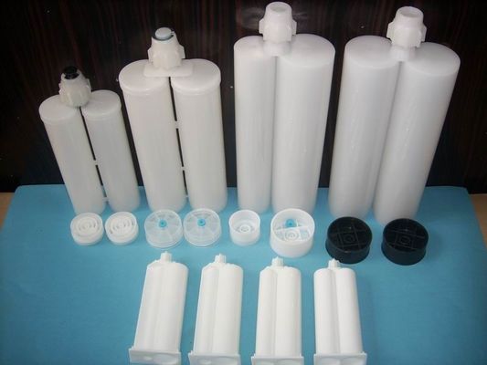 エポキシ接着剤の樹脂のための 50ml 10/Pbt の 1 つのプラスチック二重構成のカートリッジ