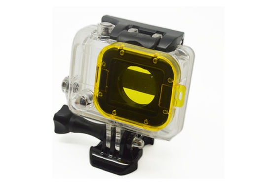 水中カメラの付属品、GoPro の英雄のための海フィルターの下の紫系統 CNC