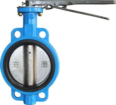 空気アクチュエーター D373H-10K を搭載する金属によってつけられている鋳鉄の蝶弁